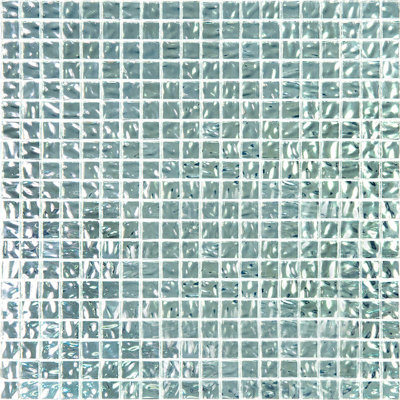 Altin 0.6" x 0.6" Glass Grid Mosaic Wall & Floor Tile