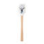 Spatulart® Season's Greetings Wood Handled Spatula