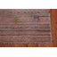 Tapis tribal rayé Gabbeh 3 x 5