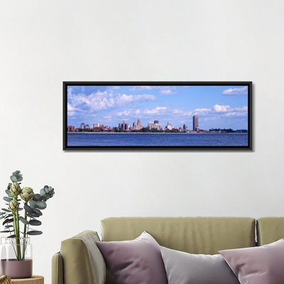 " Buildings At The Waterfront Buffalo, Niagara River, New York "