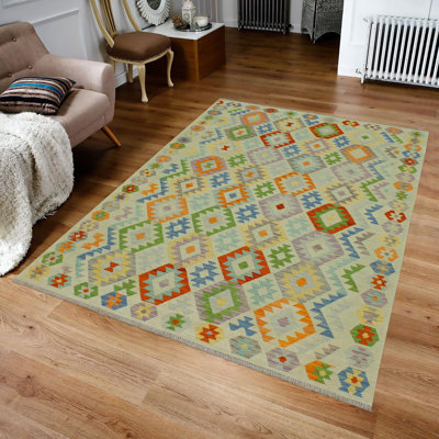 Kemuel Wool Geometric Rug