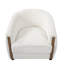 Fauteuil d'appoint moderne incurvé en forme de tonneau de 31,77 pouces-1375101953
