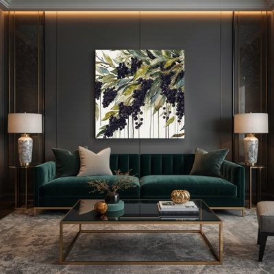 Fruit, sureau blanc, art mural