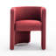 Fauteuil d'appoint en tonneau large de 24 po Jaimyn-1033727574