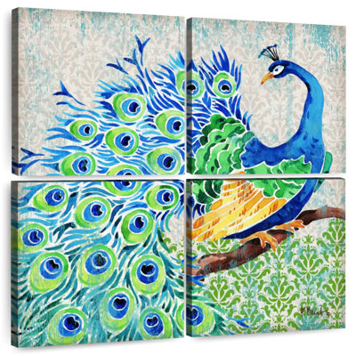 Brampt Patterned Peacock I