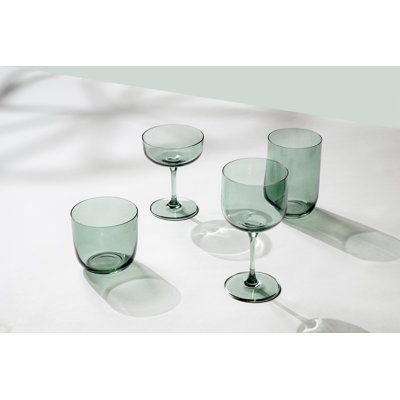 Villeroy & Boch Like Sage Water/Juice Tumbler Pair