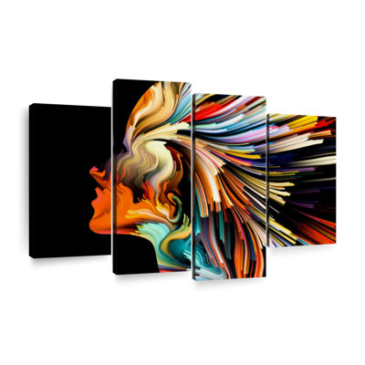 «Profile Colors I», reproduction sur toile