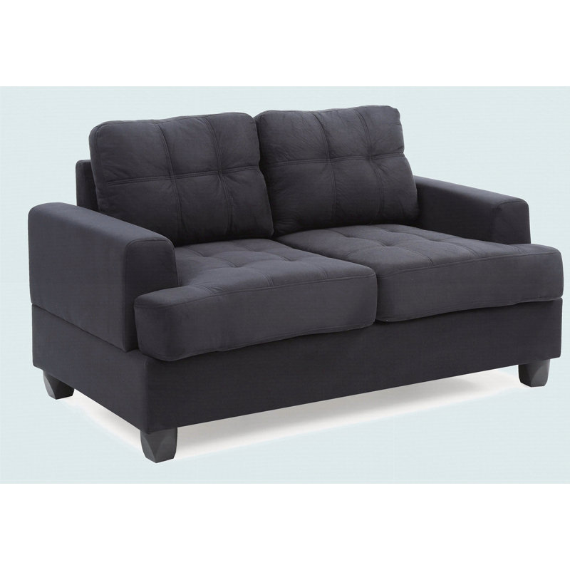 Causeuse Cozy, Noir