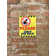 Dog Waste Sign: Bilingual Its The Law 12"x 18" Aluminum