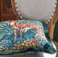 Housse de coussin réversible en velours Tassels-115188540