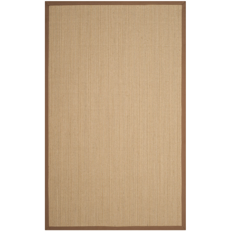 Campbellton Natural Fiber Sisal Pile Solid Color Rug, Rectangle 9' x 12'