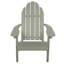 Ensemble de deux chaises Adirondack en plastique recyclé Hintz Essential-120199291