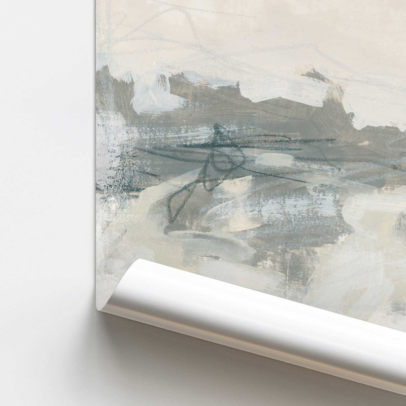 «Soft Lines of Memory I Print», Papier sans cadre, H 12 po x l 16 po