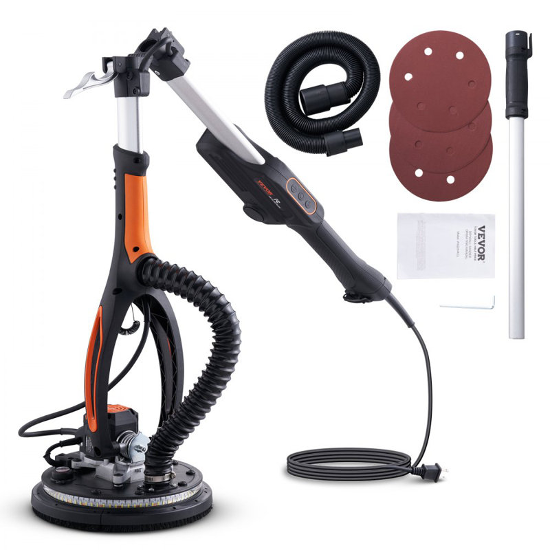 Drywall Sander 800W Brushless Motor 1000-2300RPM Variable Speed