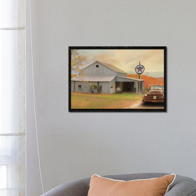 The Old Station 1 Piece Wall Art on Canvas