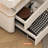 Vailora Modern Smart Nightstand With Wireless Charger Sensor Light Bluetooth Speakers