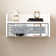 Wenlock Wall Mounted Nightstand 1 Drawer with Crystal Inlay
