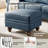 Djuana Transitional 27" Leather Ottoman with Storage-317521047