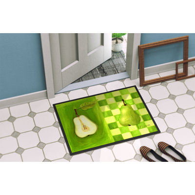 Tapis d'entrée antidérapant Pear