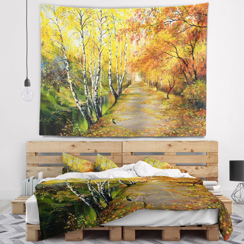 Polyester Tapestry, 50" H x 60" W