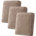 Velours taupe