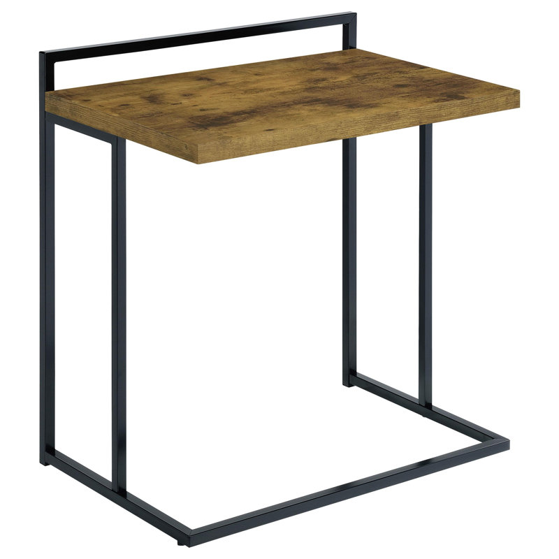 Chandlar End Table, Black, Antique Nutmeg