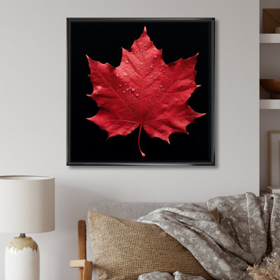 Red Leaves Red Ruby I