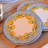 Ceramic Round 4 Piece Coaster Set