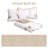 3 Pieces Floral Quilt Set Lightweight Farmhouse Style Coverlet Sets For All Season-122582336-122582333