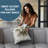 Floral Throw Pillow with Premium Polyester-111522101-111522102