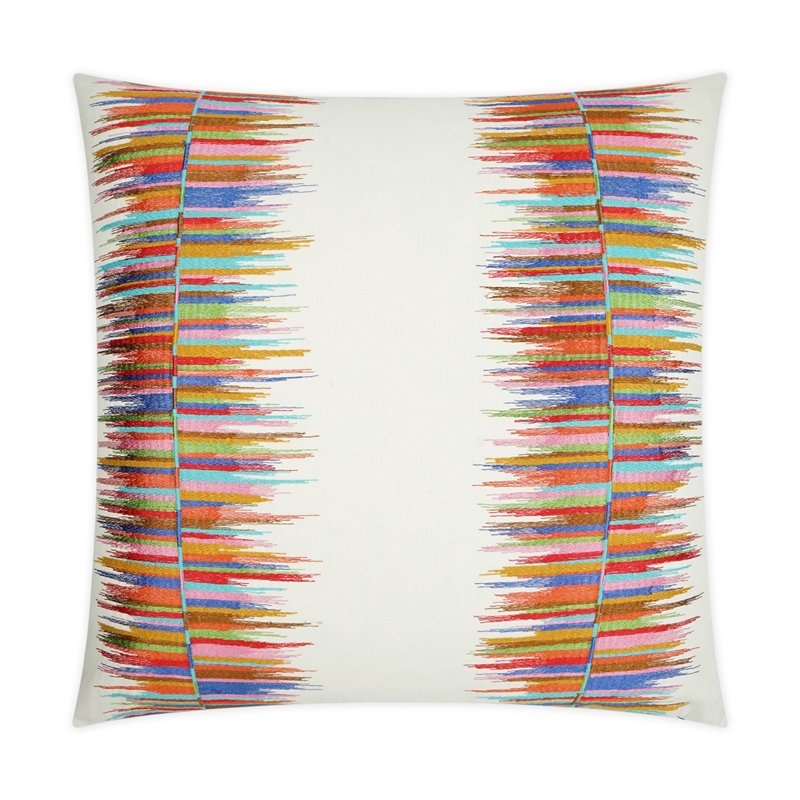 Fun Fair Pillow Cover & Insert, Agate, Square 24"