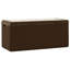 Boîte de rangement en polypropylène 92,5 gallons-102412387