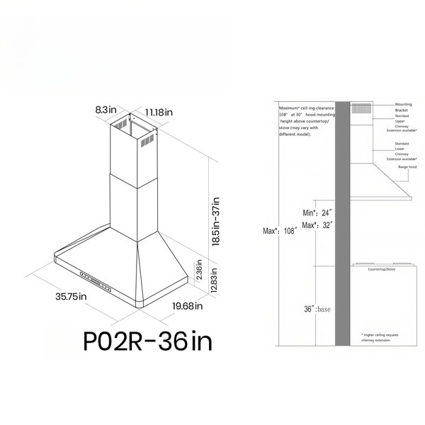 Dimensions du produit