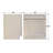 Shaker Style Sonoma Wheat Sink Base-123017712