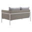 Morriston 58.7'' Outdoor Loveseat