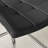 Scottsmoor Modern High Gloss Halo 6 Seater Dining Table Set with Luxury Faux Leather Dining Chairs-41866424-80764348