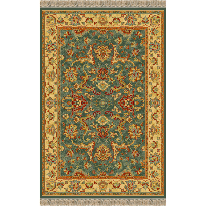 Oriental Wool Area Rug, Rectangle 70 x 135cm
