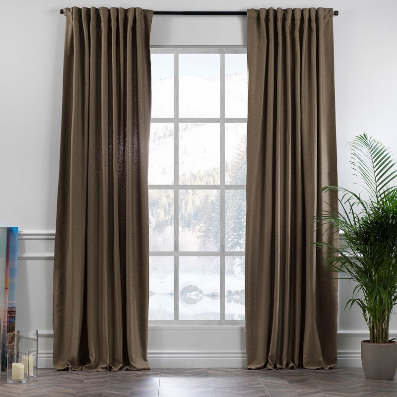 Panneau décoratif décoratif extra large et très long fait sur mesure, Vison, L 52 po x L 216 po