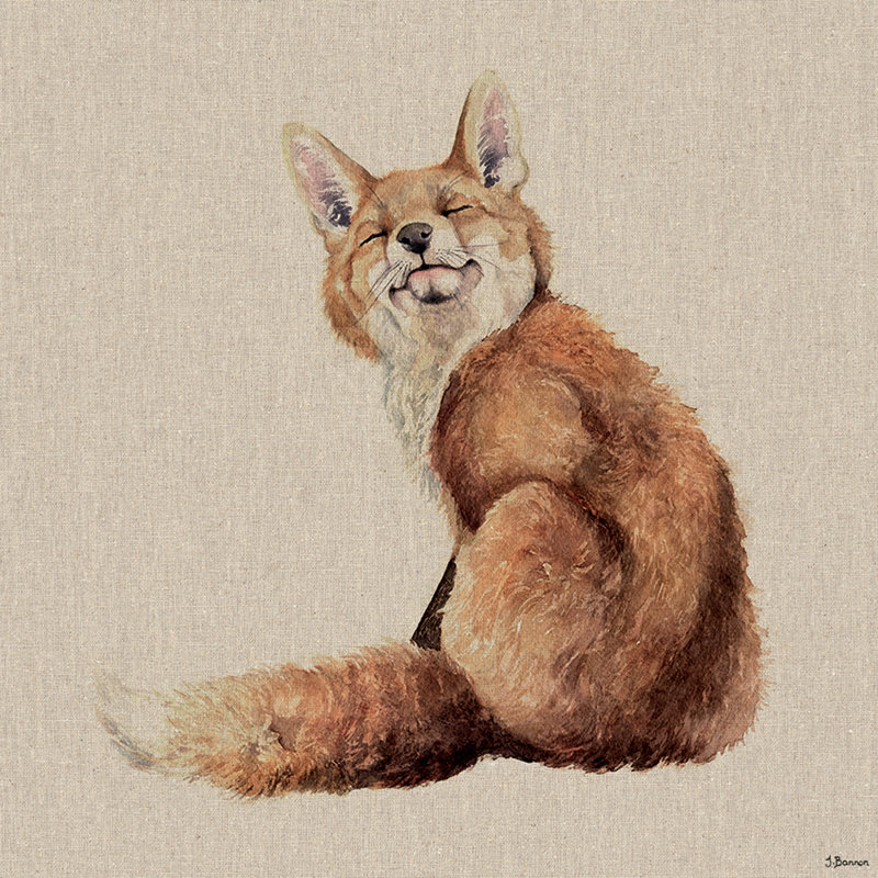 Tobias by Jane Bannon - Print, Wood, 30 cm H x 30 cm W x 1.5 cm D