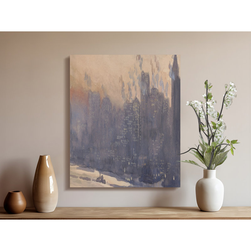 Frazer Wrapped Canvas Print Set, 15x30