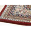 Haque Hand Woven Wool Red Indoor Rug-12598571
