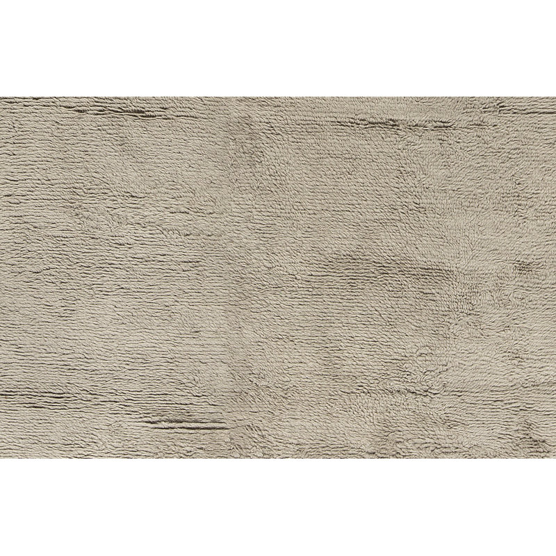 Tapis brun clair de haute qualité noué à la main