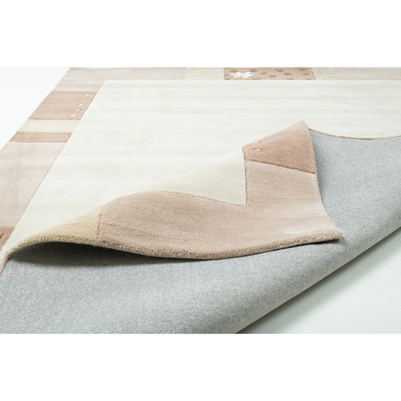 Jadyn Hand Tufted Beige Rug, Rectangle 120 x 180cm