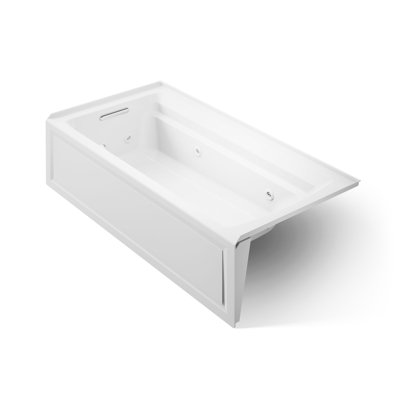 Archer 72" x 36" Tile In Whirpool Acrylic Bathtub