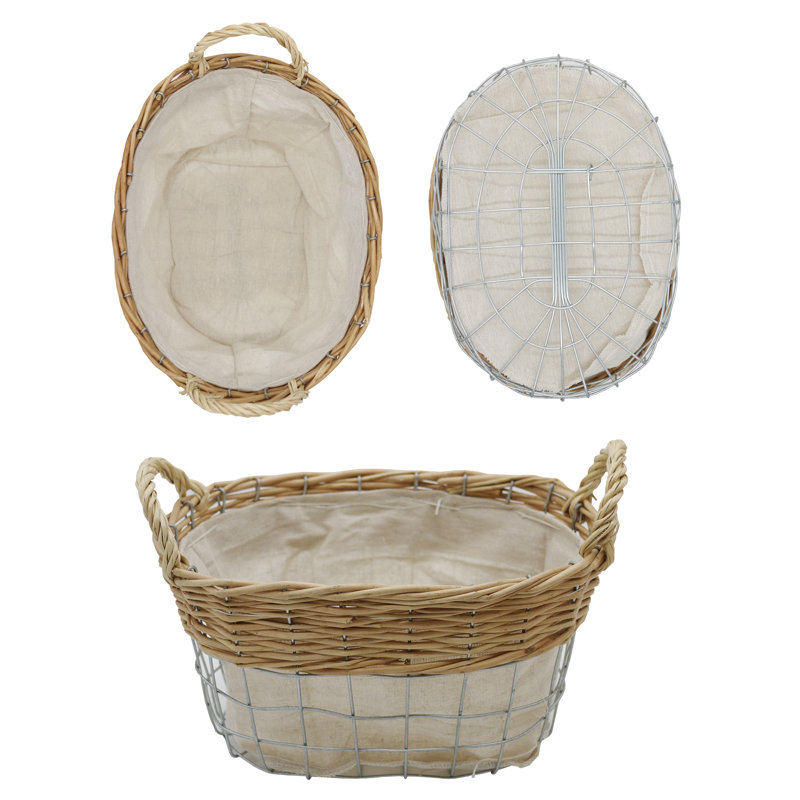 Gracie Oaks Decorative Basket