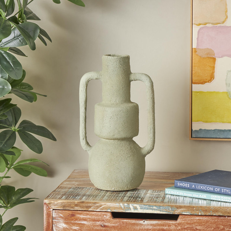 Vase de table Gail, H 16,38 po x l 9,25 po x P 6,63 po