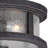 Ekansh Rust Iron 2 - Bulb Outdoor Flush Mount