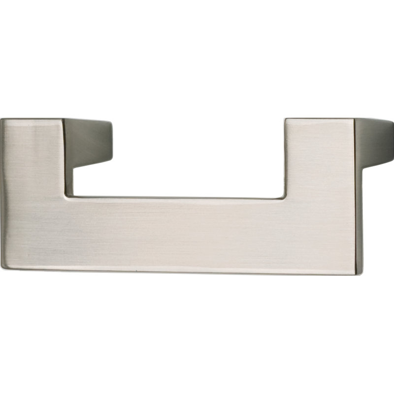 U-Turn 5.0625" Center to Center Bar Pull, Brushed Nickel, 2 1/2"