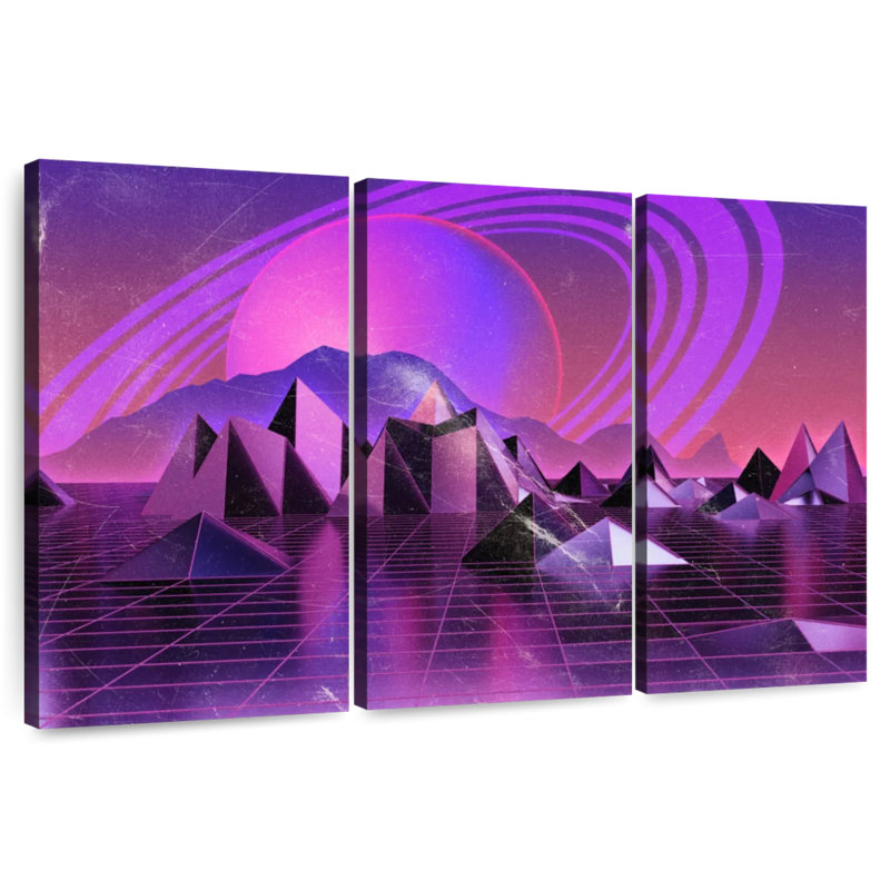 Kelan Digital Landscape III, 32" H x 50" W