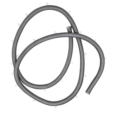 Whole Parts Range Oven Door Seal Gasket (including 24 Mounting Clips) Part# 00487240 - Replacement And Compatible With Some Thermador And Bosch Ranges Or Ovens